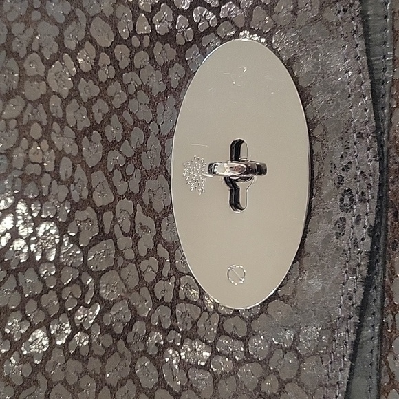 $1,550 Mulberry Alexa Limited Edition Suede Leopard Black Women Handbag - Picture 2 of 11